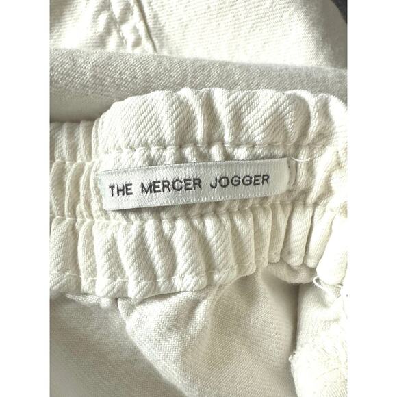 ZARA The Mercer Jogger Tapered Leg Ecru Womens Size Medium - Picture 9 of 10